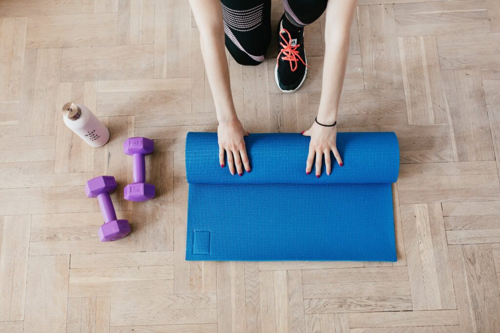 Essential equipment for home workout routines for beginners